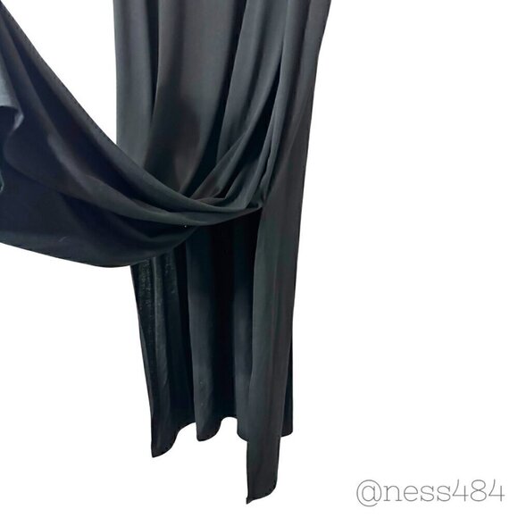 Plus Size Black Maxi Dress w/Slits Size 2XL - Picture 5 of 6